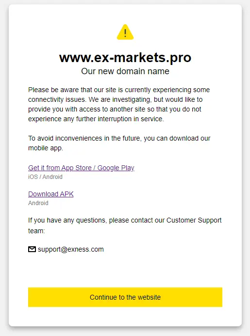 ex markets